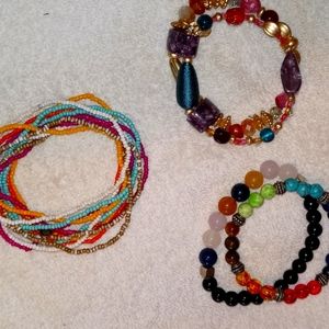Bracelets, priced individually